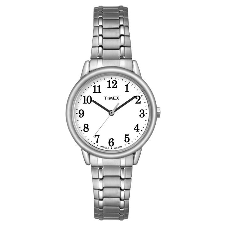 Women's Timex Easy Reader Expansion Band Watch - Silver Tw2p78500jt,