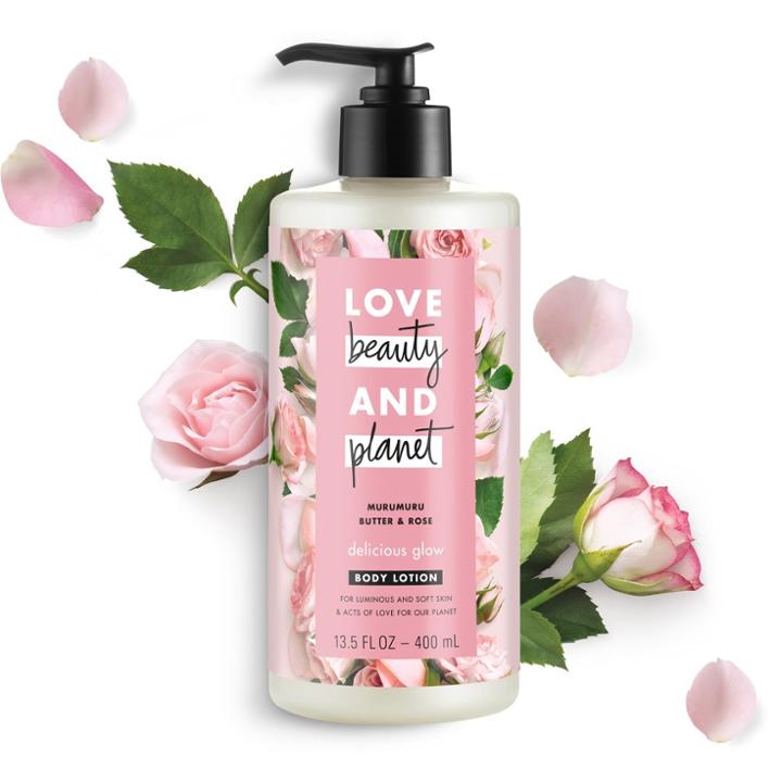 Love Beauty & Planet Murumuru Butter And Rose Oil Hand And Body Lotion