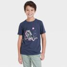 Boys' Astronaut Gamer Graphic Short Sleeve T-shirt - Cat & Jack Navy
