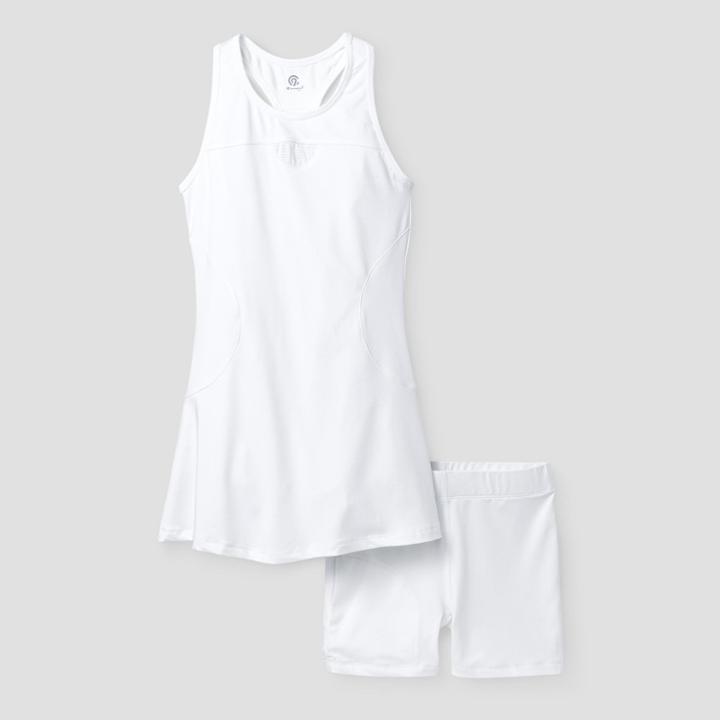 Girls' Tennis Dress - C9 Champion White