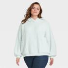 Women's Plus Size Sherpa Hooded Sweatshirt - Universal Thread