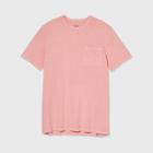 Men's Tall Standard Fit Pigment Dye Short Sleeve Crew Neck T-shirt - Goodfellow & Co Pink