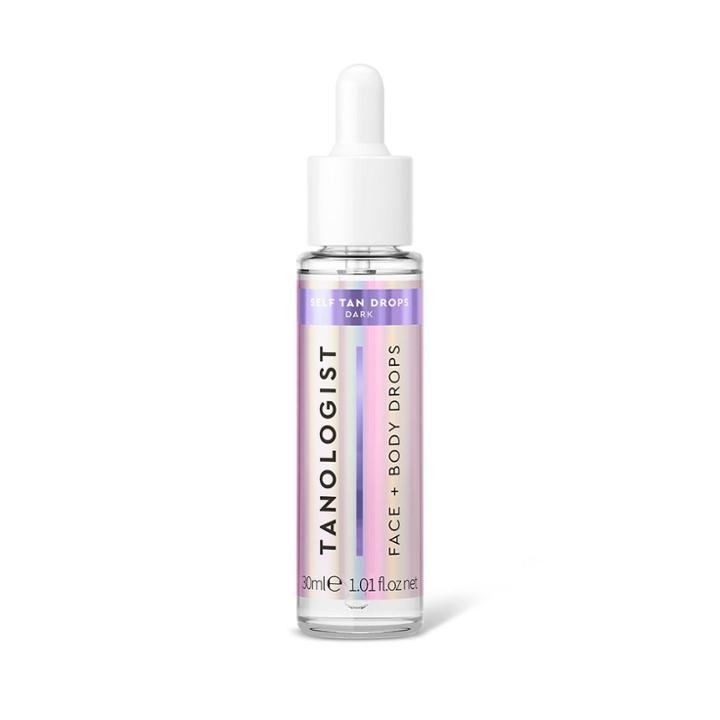 Tanologist Self Tanner Drops, Dark Sunless Tanning Treatments For Face And Body