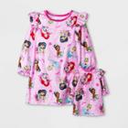 Toddler Girls' Disney Princess 'doll And Me' Nightgown - Pink