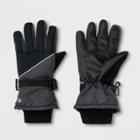 Boys' Ski Glovess - C9 Champion Gray/black 8-16, Black Gray