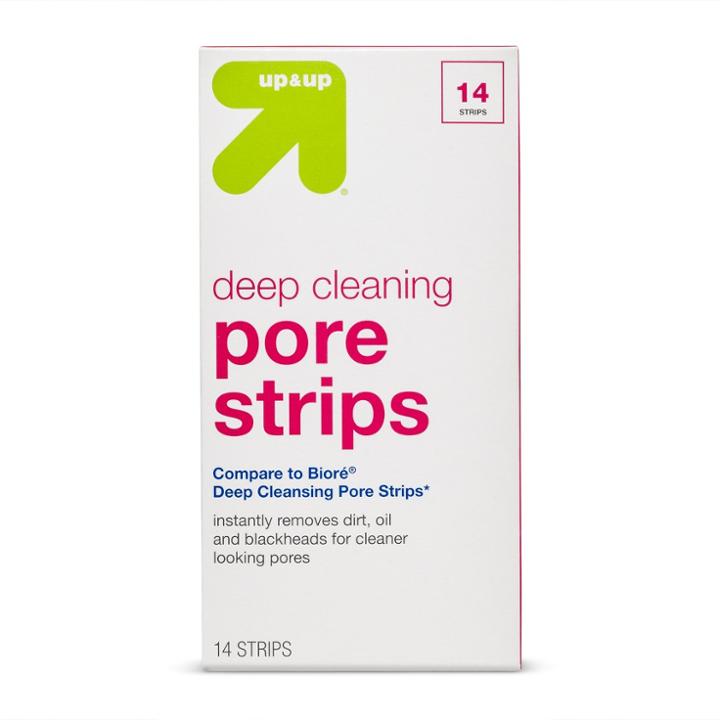 Target Pore Cleansing Strips 14ct - Up&up (compare To Biore Deep Cleansing Pore