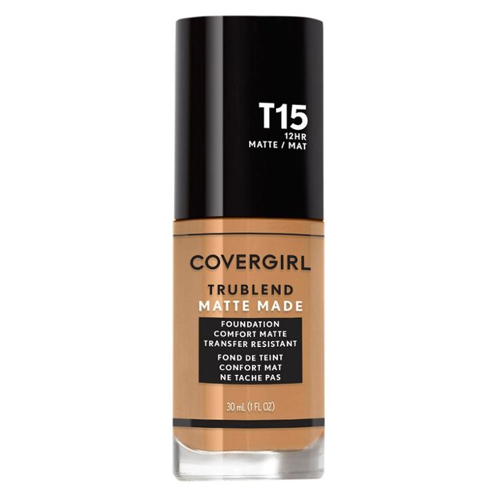 Covergirl Trublend Matte Made Foundation T15 Golden Honey