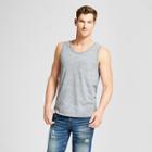 Men's Floral Print Standard Fit Novelty Tank Top - Goodfellow & Co Gray