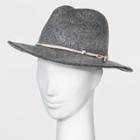 Women's Fedora Hat - Universal Thread Gray