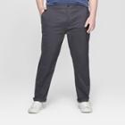 Men's Big & Tall Chino Pants - Goodfellow & Co Charcoal (grey)