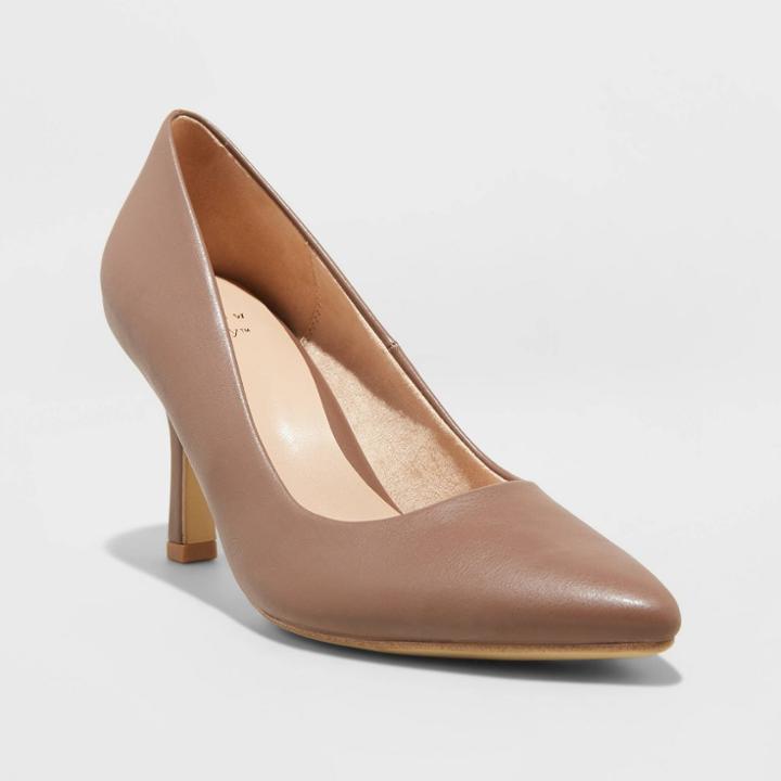 Women's Jen Pu Heels - A New Day Rosewood