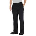 Dickies Men's Big & Tall Loose Straight Fit Cotton Cargo Work Pants- Black