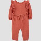Baby Girls' Spice Ruffle Jumpsuit - Just One You Made By Carter's Pink Newborn
