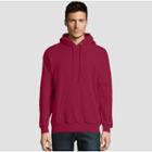 Hanes Men's Ecosmart Fleece Pullover Hooded Sweatshirt - Red L, Men's,
