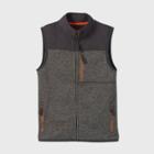 Boys' Snit Fleece Zip Vest - Cat & Jack Gray/orange