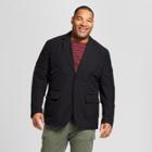 Men's Tall Standard Fit Tech Blazer - Goodfellow & Co Black