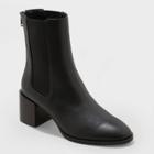 Women's Itzel Chelsea Boots - A New Day Black