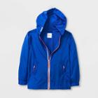 Boys' Long Sleeve Windbreaker Jacket - Cat & Jack Blue