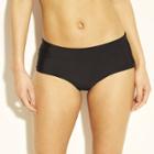 Women's Boy Leg Hipster Bikini Bottom - Joylab Black