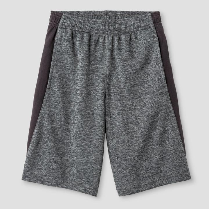 Boys' Heather Training Shorts - C9 Champion Gray Heather