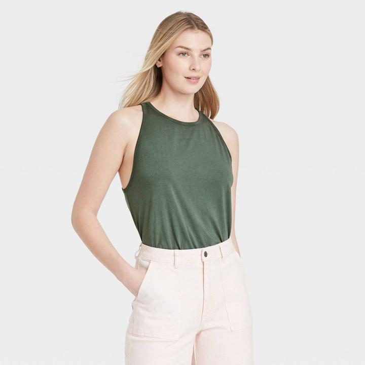Women's Tank Top - Universal Thread Green