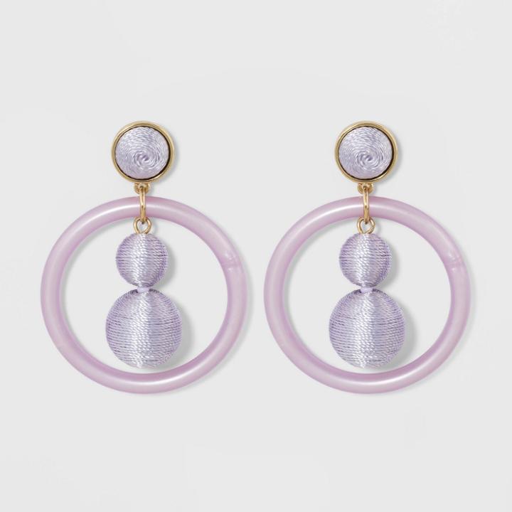 Sugarfix By Baublebar Whimsical Hoop Earrings -