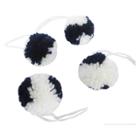 Spritz Blue Poms Gift Tie On -