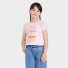 Girls' 'celebrate' Short Sleeve Graphic T-shirt - Cat & Jack