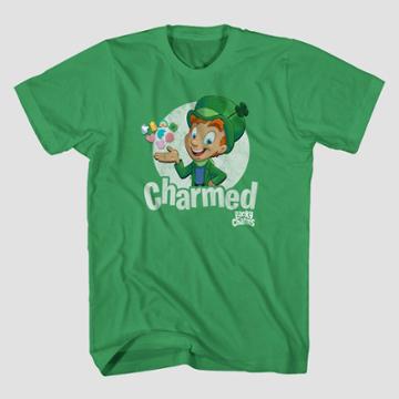 Men's Lucky Charms Short Sleeve Graphic T-shirt - Green