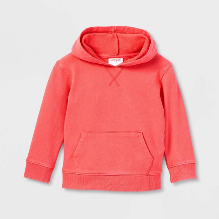 Toddler Pullover Hoodie - Cat & Jack Coral