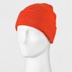 Men's Knit Cuff Hat Beanies - Goodfellow & Co Rust (red)