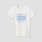 Toddler Boys' 'inspired By Strong Women' Graphic Short Sleeve T-shirt - Cat & Jack Cream