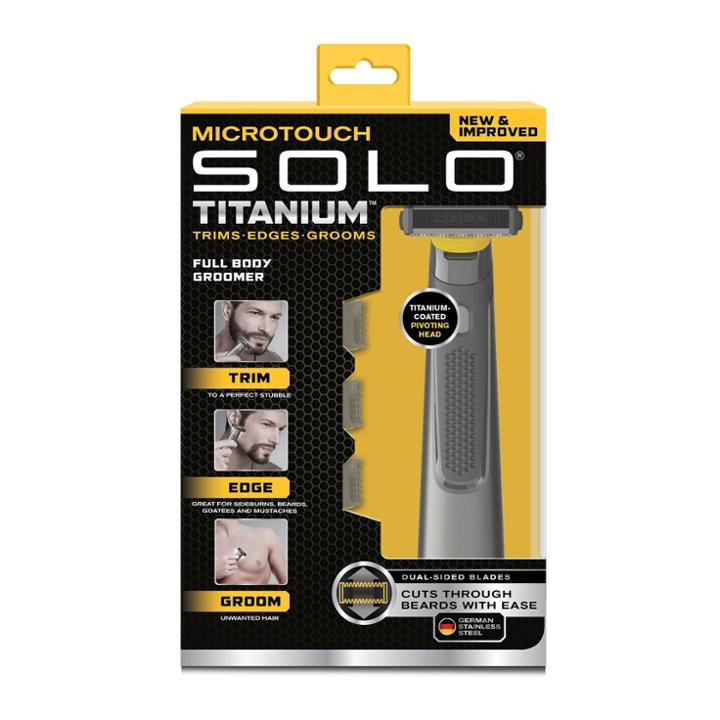 As Seen On Tv Micro Touch Solo Titanium