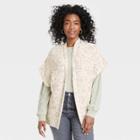 Women's Knit Open-front Vest - Universal Thread Cream One Size, Ivory
