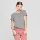Women's Short Sleeve Crew Neck Meriwether Pocket T-shirt - Universal Thread Gray