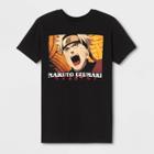 Viz Media Men's Naruto Short Sleeve Graphic T-shirt Black