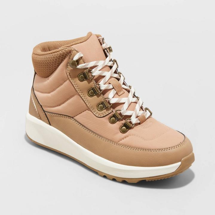 Women's Bergen Hiking Winter Boots - Universal Thread Tan