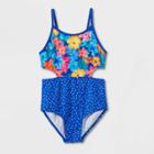 Girls' Printed One Piece Swimsuit - Cat & Jack