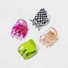 Mini Mixed Claw Clip Set 4pc - Wild Fable