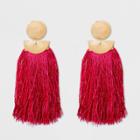 Tassel Earrings - A New Day Pink/gold