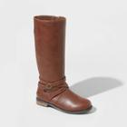 Girls' Thereasa Tall Riding Boots - Cat & Jack Brown