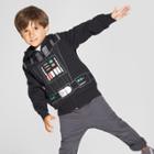 Toddler Boys' Star Wars Darth Vader Hooded Sweatshirt - Black