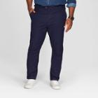 Men's Big & Tall Tapered Fit Utility Pants - Goodfellow & Co Xavier Navy 60x32, Size: