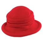 Scala Pronto Scala Collezione Women's Cloche Wool Hat - Red