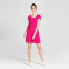 Women's Short Sleeve T-shirt Dress - Mossimo Supply Co. Pink