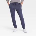 Men's Tall Pintuck Jogger Pants - Goodfellow & Co Blue