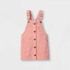 Oshkosh B'gosh Toddler Girls' Button-front Corduroy Dress - Pink