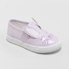 Toddler Girls' Kamara Bunny Sneakers - Cat & Jack Purple