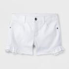 Girls' Jean Shorts - Art Class White
