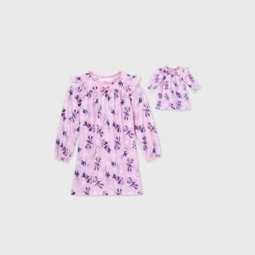 Girls' Disney Minnie Mouse Doll & Me Nightgown